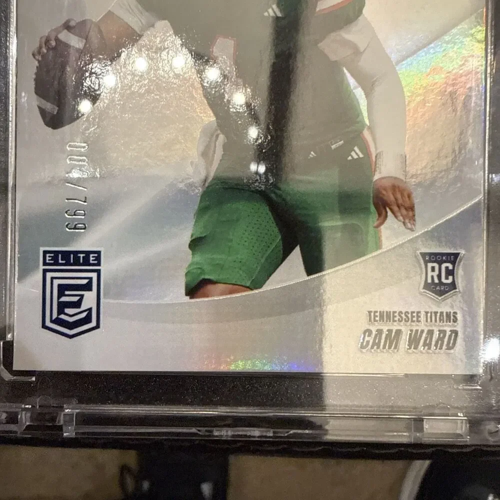 2025 Donruss Elite Football Cam Ward Elitist /799